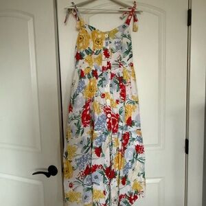 Urban outfitters Floral Sleeveless Maxi Dress
